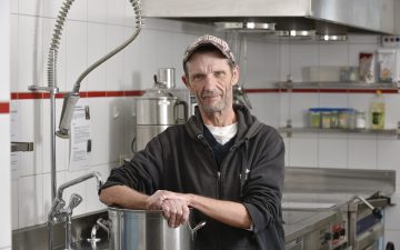 Früherer Alkoholiker und Obdachloser ist heute Koch
