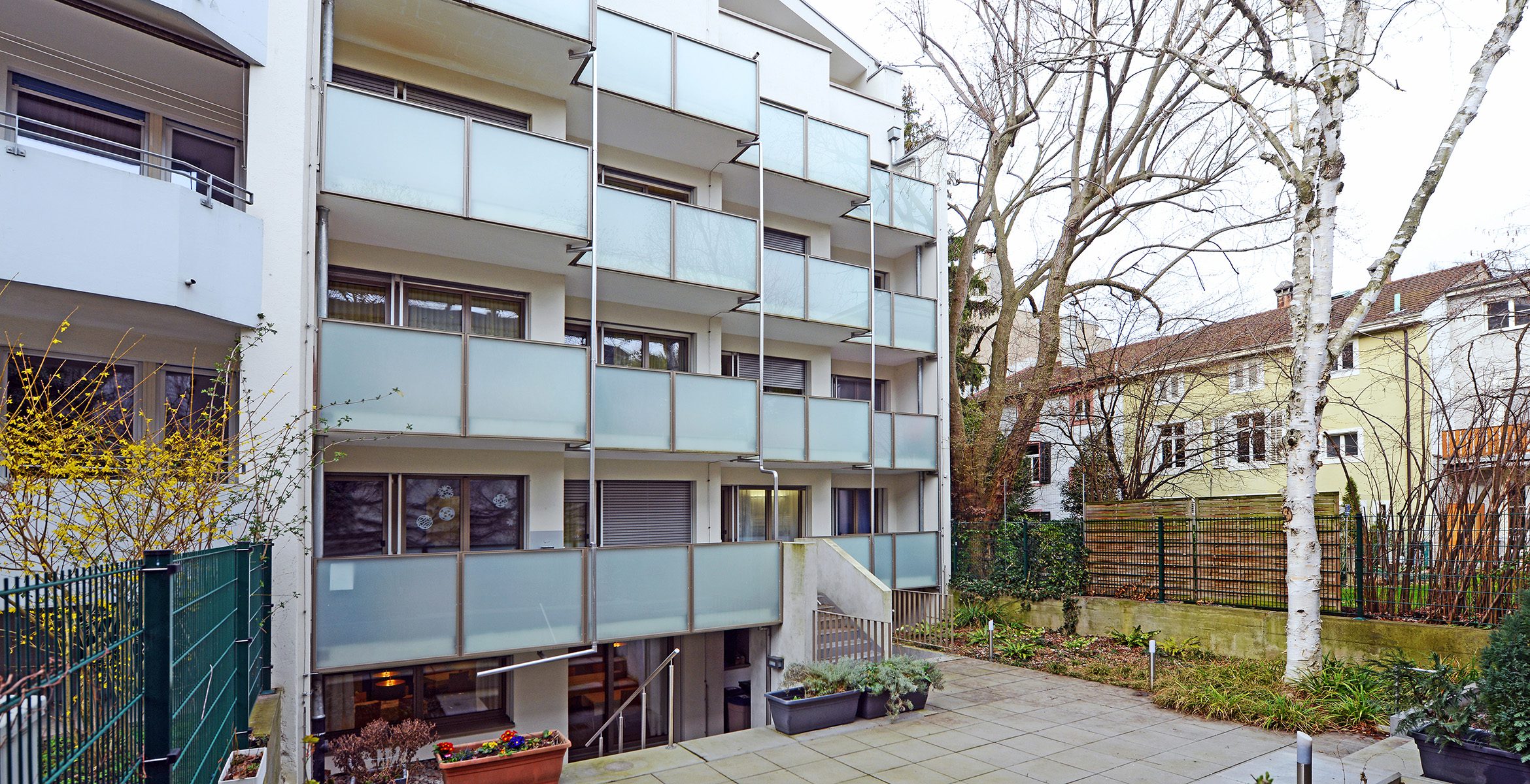 Aussenansicht Frauenwohnhaus Basel, © Heilsarmee Wohnen Basel