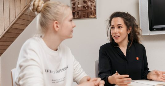 Beratungssituation von travailPLUS